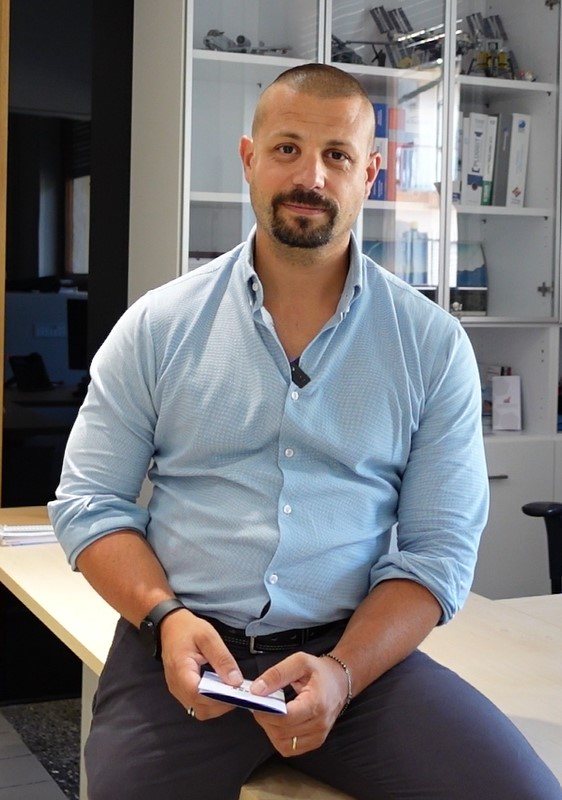 Michele Poletti durante un incontro di formazione finanziaria